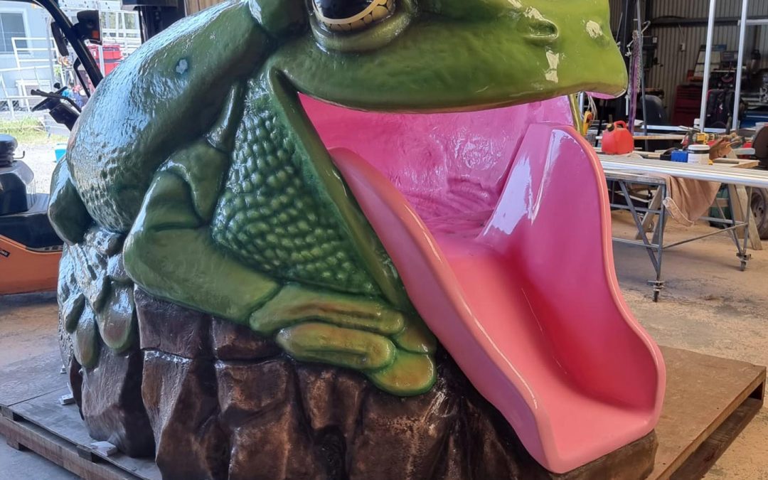 Waterslide repairs